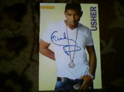 Usher-autogram